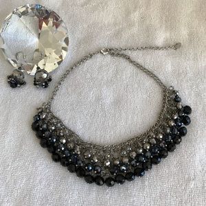 Necklace with matching earrings
